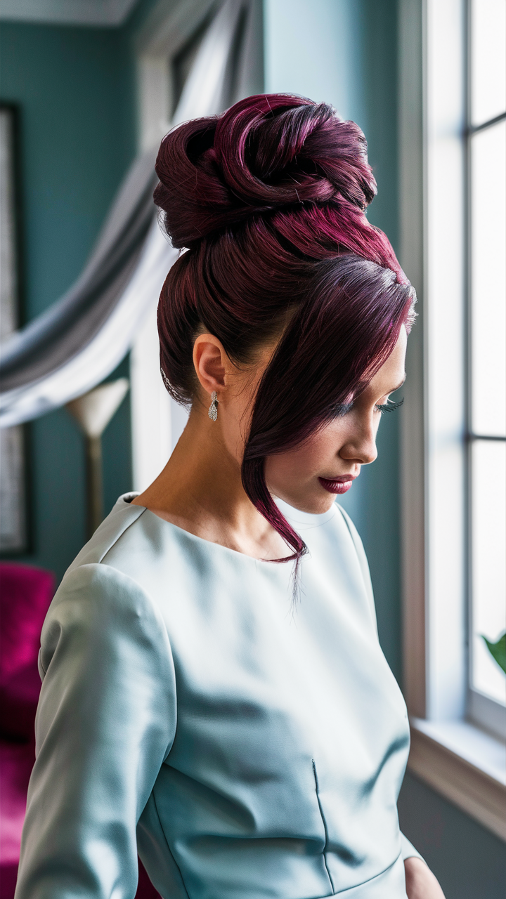 47 розкішних відтінків бордового волосся 2025, зробіть свій образ незабутнім