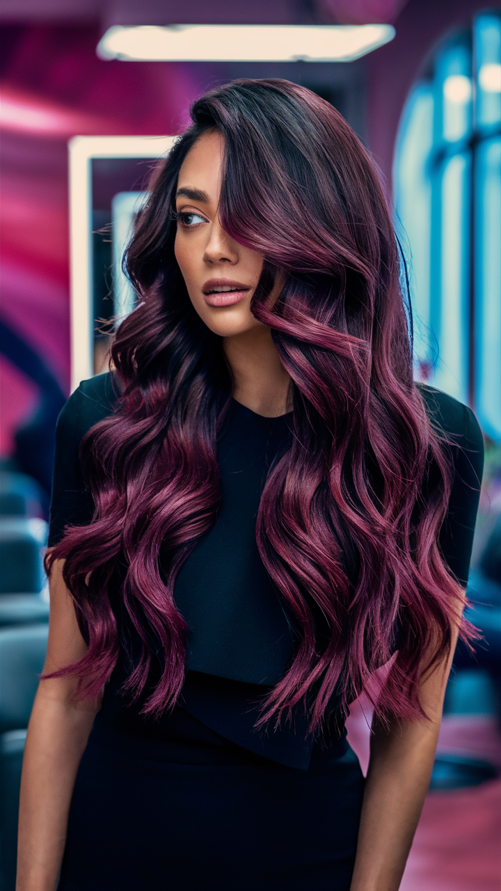 47 розкішних відтінків бордового волосся 2025, зробіть свій образ незабутнім