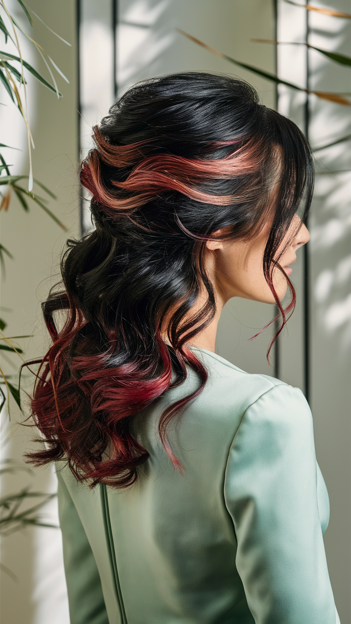 45 вариантов окрашивания волос в черно-вишневый: найдите свой идеальный тон