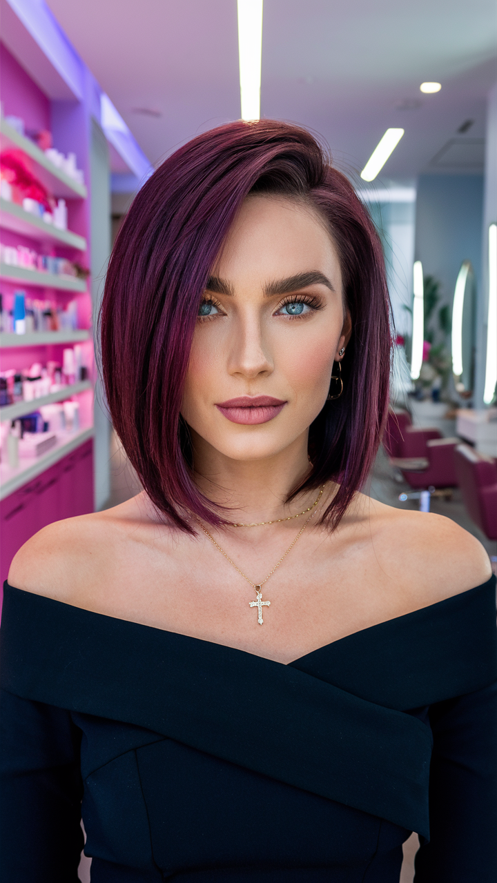 47 розкішних відтінків бордового волосся 2025, зробіть свій образ незабутнім