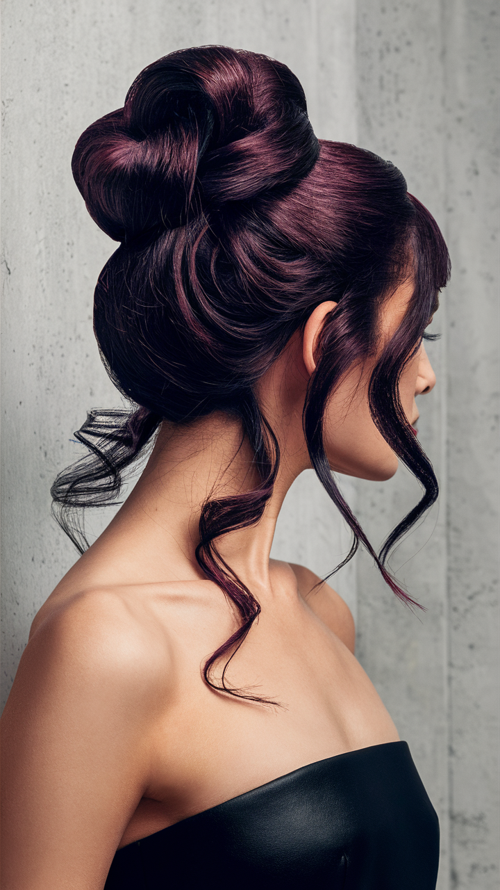 45 вариантов окрашивания волос в черно-вишневый: найдите свой идеальный тон