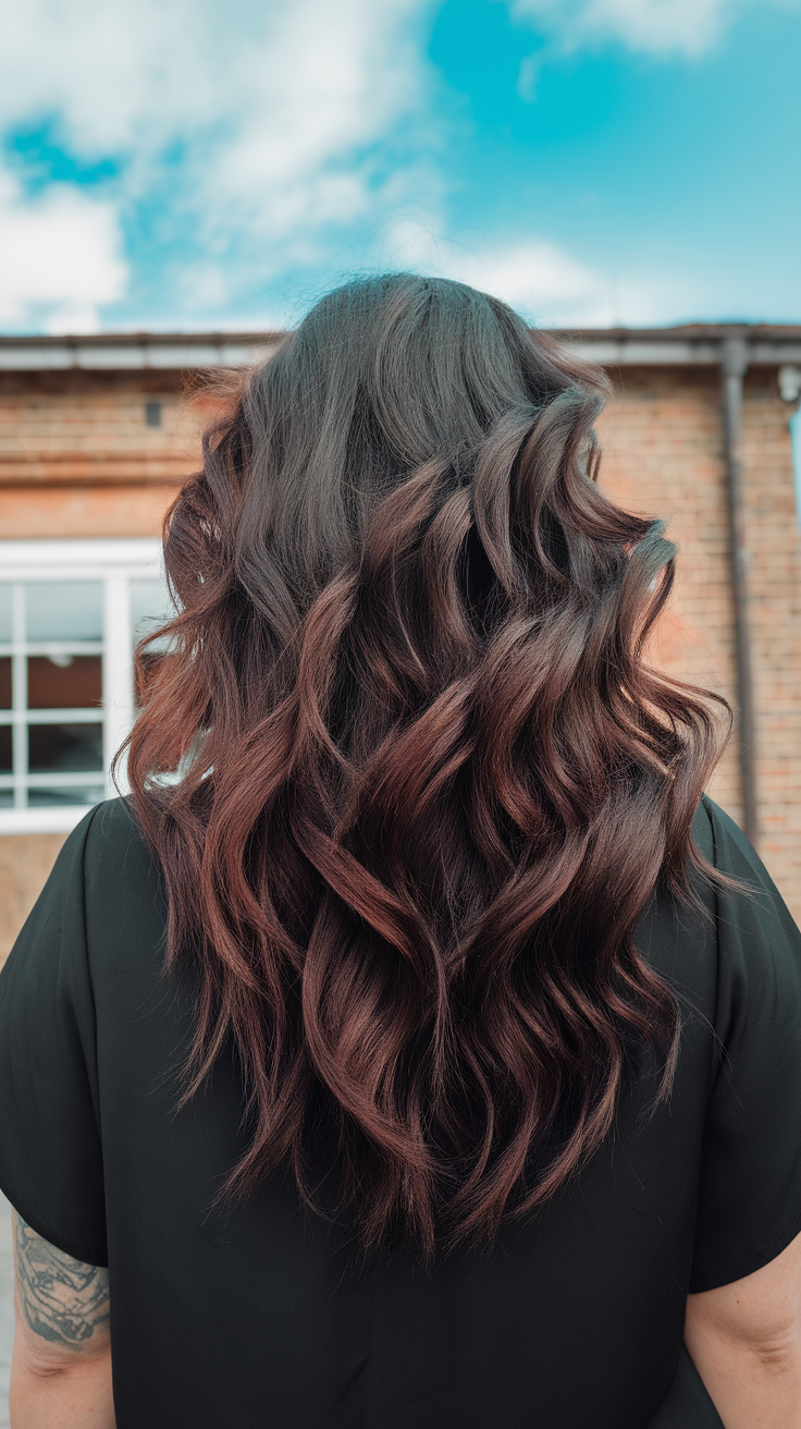 45 вариантов окрашивания волос в черно-вишневый: найдите свой идеальный тон