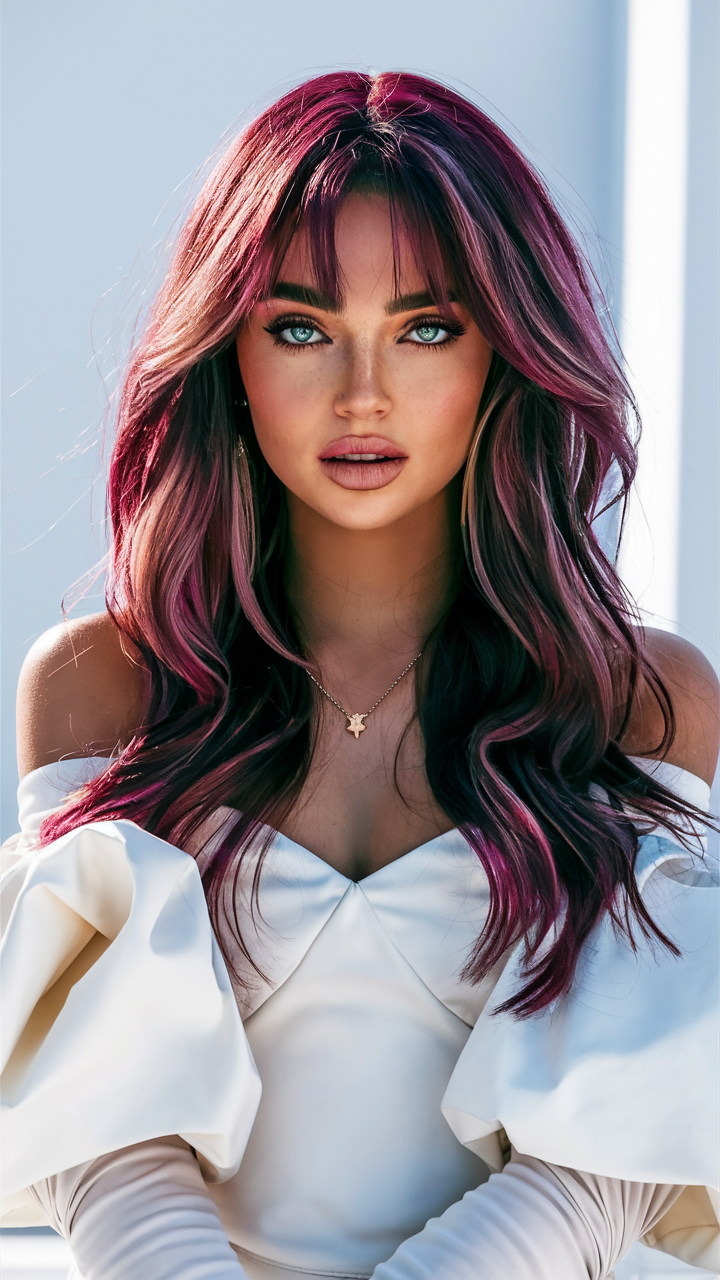 47 розкішних відтінків бордового волосся 2025, зробіть свій образ незабутнім