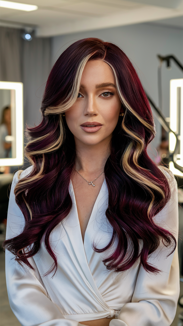 47 розкішних відтінків бордового волосся 2025, зробіть свій образ незабутнім