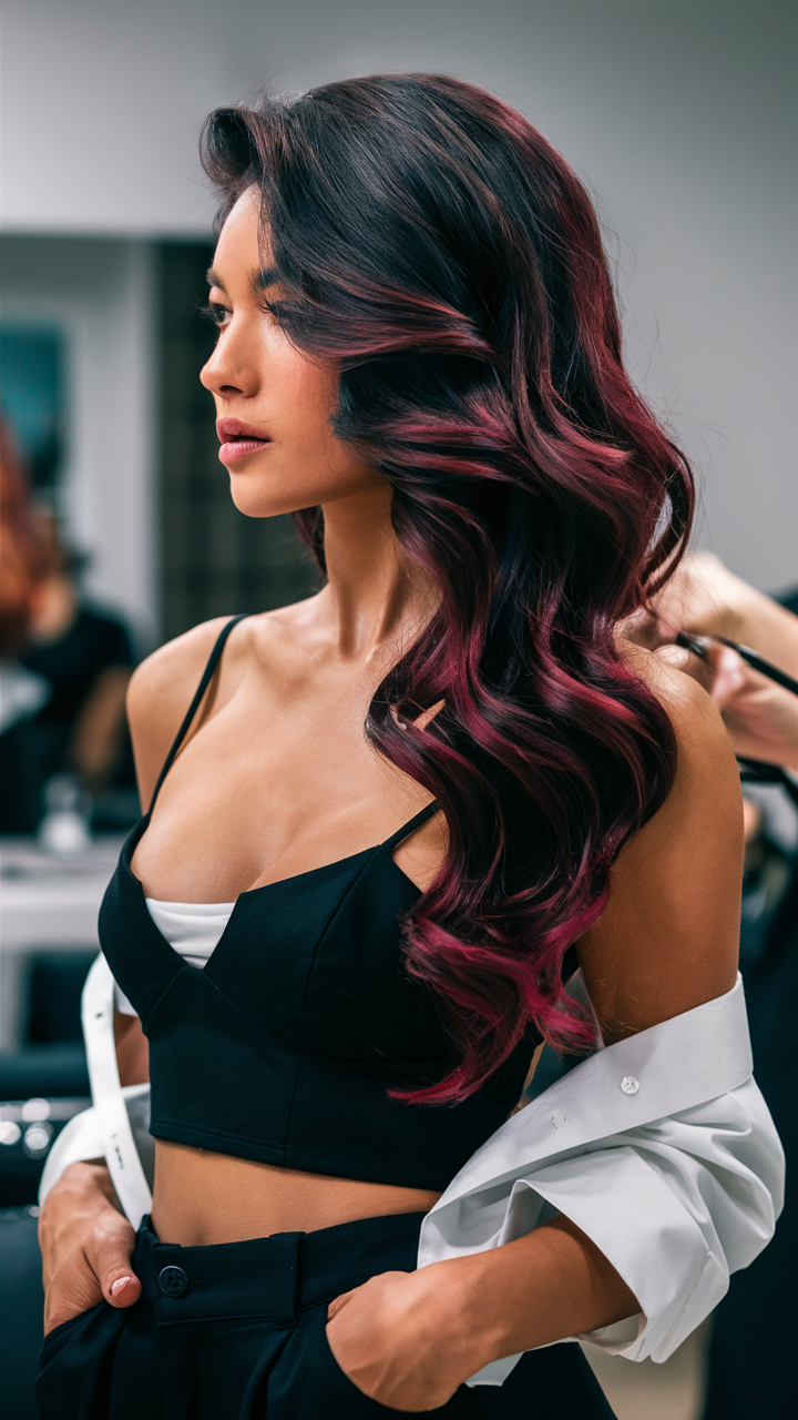 47 розкішних відтінків бордового волосся 2025, зробіть свій образ незабутнім