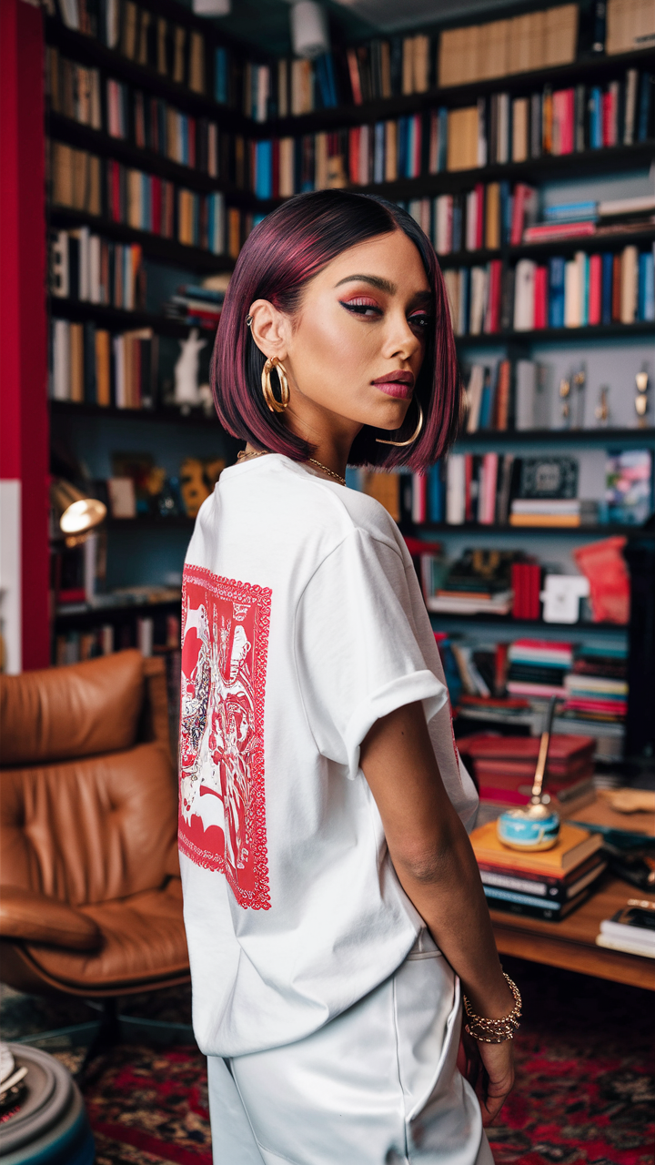 47 розкішних відтінків бордового волосся 2025, зробіть свій образ незабутнім