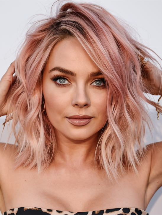 49 оттенков персикового цвета волос 2025, которые подчеркнут вашу красоту и уникальность