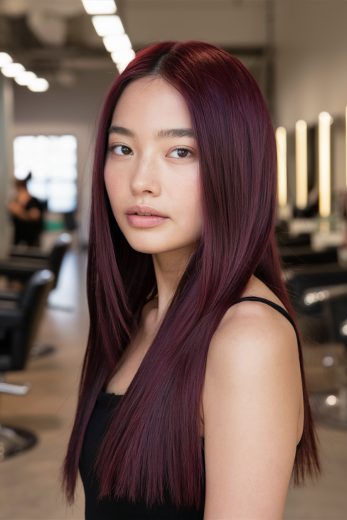 47 розкішних відтінків бордового волосся 2025, зробіть свій образ незабутнім