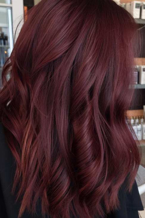 47 розкішних відтінків бордового волосся 2025, зробіть свій образ незабутнім