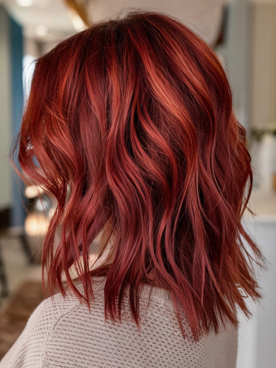 47 розкішних відтінків бордового волосся 2025, зробіть свій образ незабутнім