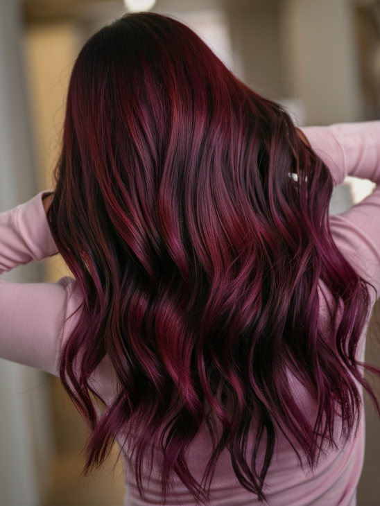 47 розкішних відтінків бордового волосся 2025, зробіть свій образ незабутнім