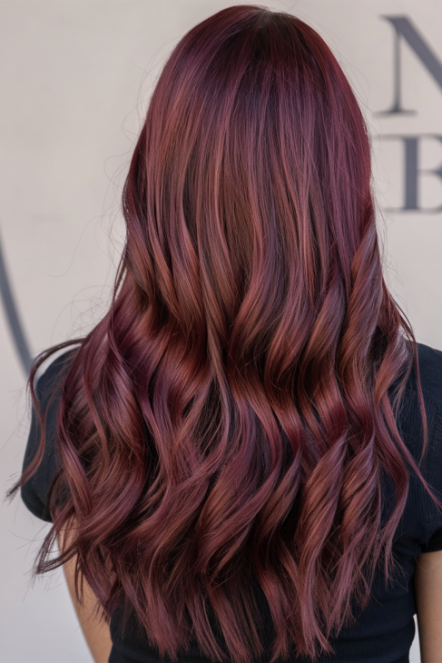 47 розкішних відтінків бордового волосся 2025, зробіть свій образ незабутнім