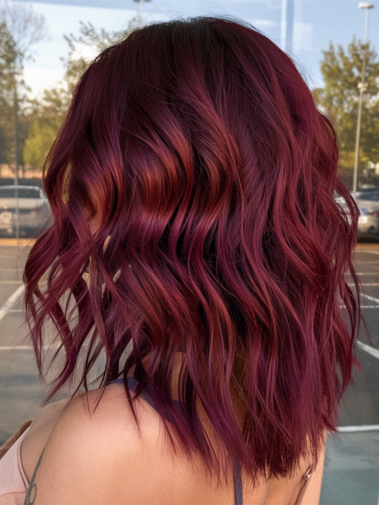 47 розкішних відтінків бордового волосся 2025, зробіть свій образ незабутнім